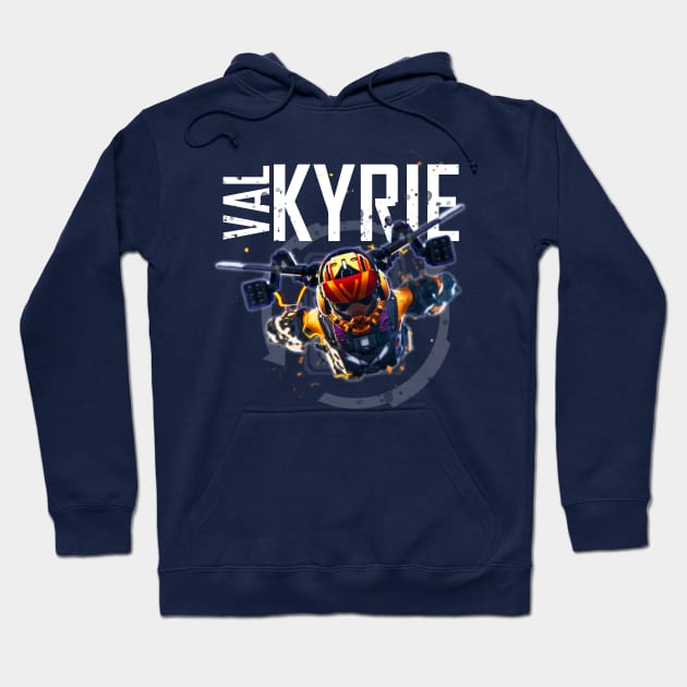 Apex Legends - VALKYRIE T-Shirt Hoodie by trino21